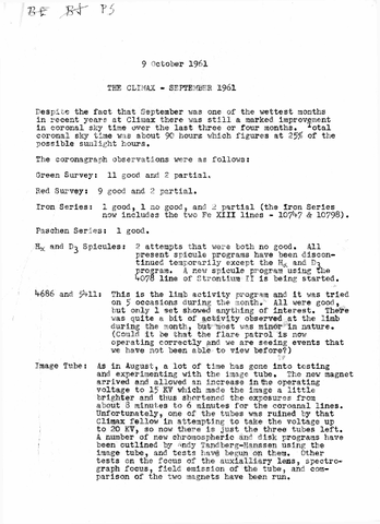 The Climax- September 1961
