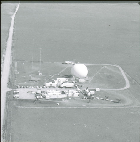 Photograph, Aerial view of the National Hail Research Experiment research site