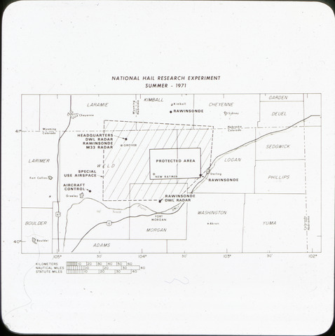 Photograph, National Hail Research Experiment study area