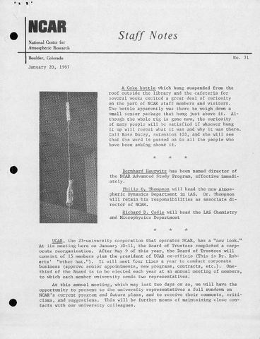 Staff Notes Issue 31