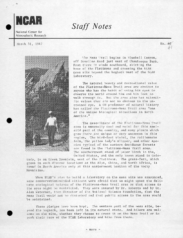 Staff Notes Issue 41