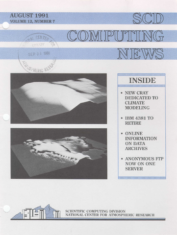 SCD Computing News Volume 12 Issue 7