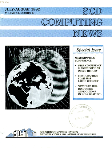 SCD Computing News Volume 13 Issue 6