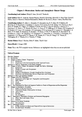 AR4 - Chapter 3 TSU First Order Draft Compiled Version Text