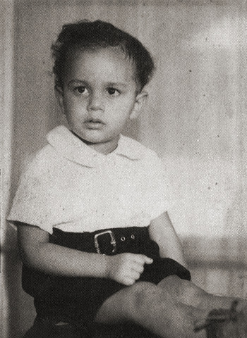 Photograph, Warren Washington at about four years old