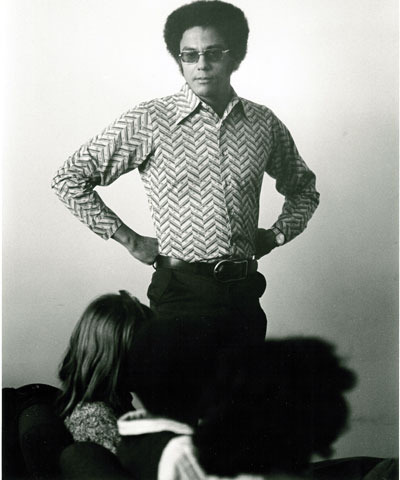 Photograph, Warren Washington as a young scientist