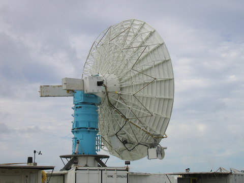 S-Pol radar at RICO (DI01278), Photo by Gordon Farguharson