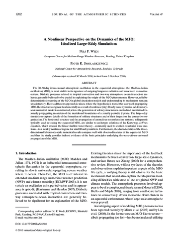 A nonlinear perspective on the dynamics of the MJO: Idealized large-eddy simulations
