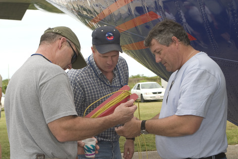 RICO staff and the C-130 (DI01404)