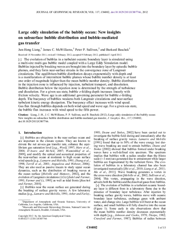 Large eddy simulation of the bubbly ocean: New insights on subsurface bubble distribution and bubble-mediated gas transfer