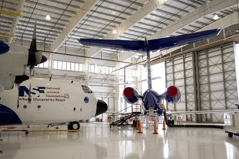 Hangar at the Research Aviation Facility (DI01493)