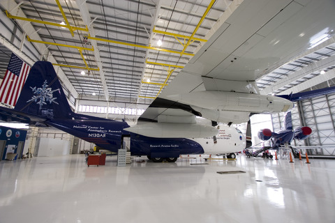 Hangar at the Research Aviation Facility (DI01511)