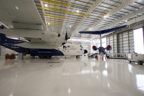 Hangar at the Research Aviation Facility (DI01512)