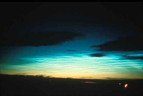 Noctilucent cloud (DI00146), Photo by Ben Fogle