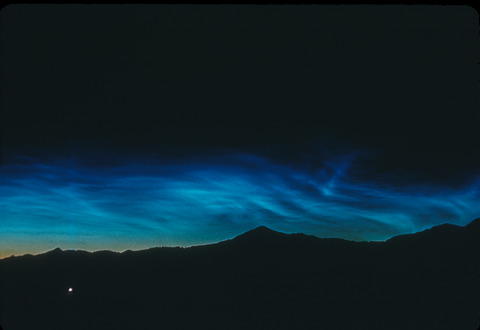 Noctilucent cloud (DI00147), Photo by Ben Fogle