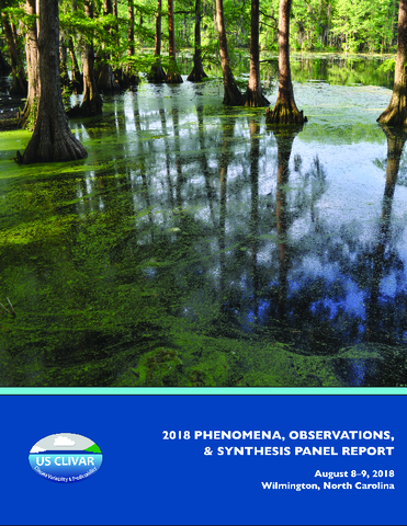 2018 US CLIVAR Phenomena, Observations, & Synthesis Panel Report