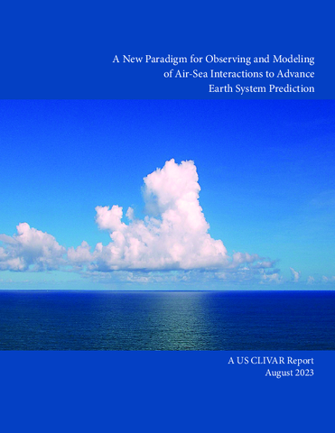 A New Paradigm for Observing and Modeling of Air-Sea Interactions to Advance Earth System Prediction