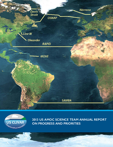 2013 U.S. AMOC Science Team Annual Report on Progress and Priorities