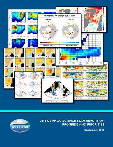 2016 US AMOC Science Team Report on Progress and Priorities