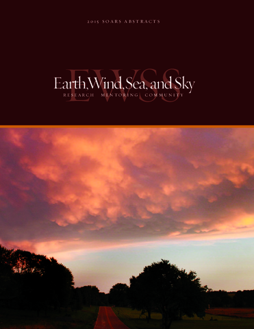 SOARS Earth, Wind, Sea, and Sky: Protégé Abstracts 2015