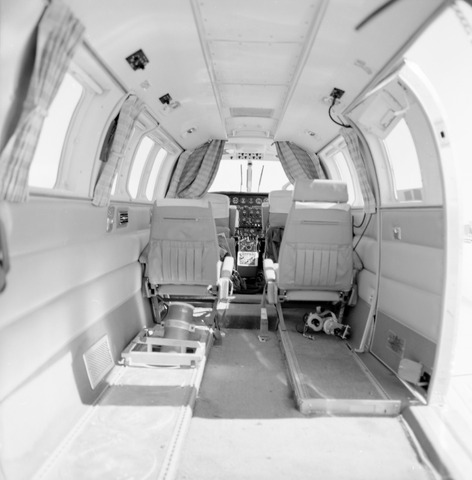 New Queen Air N306D air-to-air from Sabreliner, Jeffco (1147)