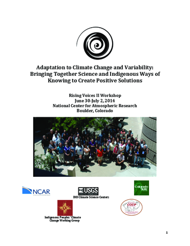 2014 Rising Voices Workshop Report