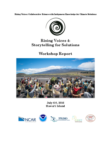 2016 Rising Voices Workshop Report